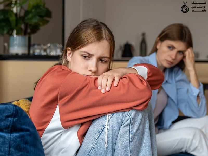 دختر افسرده